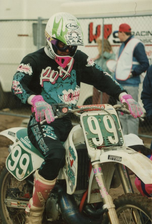 Hollanti Mill 1991 GP-250 Mike Healey USA